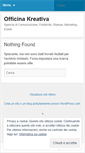 Mobile Screenshot of officinakreativa.wordpress.com