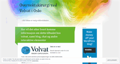 Desktop Screenshot of overvektskirurgi.wordpress.com