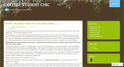 Desktop Screenshot of collegestudentchic.wordpress.com