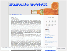 Tablet Screenshot of momentorevival.wordpress.com