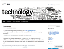 Tablet Screenshot of istc50162311.wordpress.com