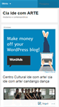 Mobile Screenshot of ciaidecomarte.wordpress.com