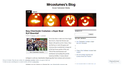 Desktop Screenshot of mrcostumes.wordpress.com