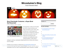 Tablet Screenshot of mrcostumes.wordpress.com