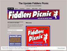 Tablet Screenshot of fiddlerspicnic.wordpress.com