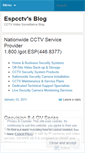 Mobile Screenshot of espcctv.wordpress.com