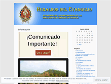 Tablet Screenshot of heraldosvalencia.wordpress.com