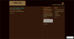 Desktop Screenshot of coffeeiscoffee.wordpress.com