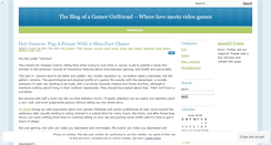 Desktop Screenshot of gamergf.wordpress.com