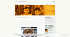 Desktop Screenshot of grandmotherstories.wordpress.com