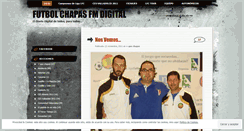 Desktop Screenshot of futbolchapasfm.wordpress.com