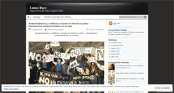 Desktop Screenshot of lemosrayo.wordpress.com