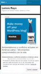 Mobile Screenshot of lemosrayo.wordpress.com