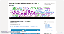 Desktop Screenshot of educacionciudadania.wordpress.com