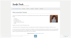 Desktop Screenshot of jennifertexadadotcom2.wordpress.com