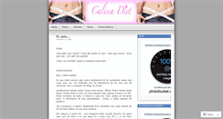 Desktop Screenshot of calissadiet.wordpress.com