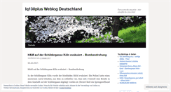 Desktop Screenshot of iq130plus.wordpress.com