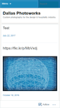 Mobile Screenshot of dallasphoto.wordpress.com