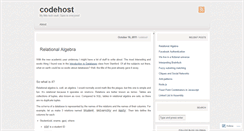 Desktop Screenshot of codehost.wordpress.com