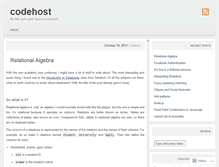 Tablet Screenshot of codehost.wordpress.com