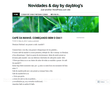 Tablet Screenshot of newsanddaybyday.wordpress.com