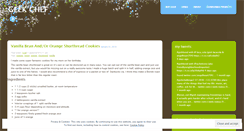 Desktop Screenshot of geekchef.wordpress.com