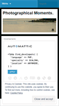 Mobile Screenshot of photographicalmoments.wordpress.com