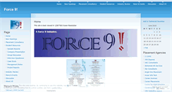 Desktop Screenshot of force9.wordpress.com