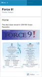 Mobile Screenshot of force9.wordpress.com