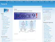 Tablet Screenshot of force9.wordpress.com