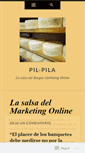 Mobile Screenshot of pilpila.wordpress.com