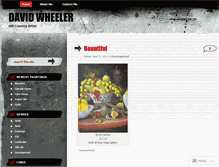 Tablet Screenshot of davidwwheeler.wordpress.com
