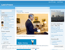 Tablet Screenshot of manoland.wordpress.com