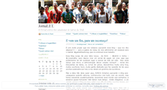 Desktop Screenshot of jornalet.wordpress.com