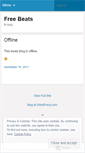 Mobile Screenshot of freebeats.wordpress.com