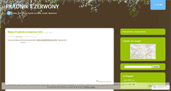 Desktop Screenshot of pradnikczerwony.wordpress.com