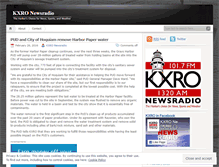 Tablet Screenshot of kxro.wordpress.com