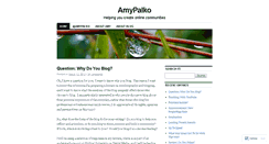 Desktop Screenshot of amypalko.wordpress.com