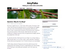 Tablet Screenshot of amypalko.wordpress.com