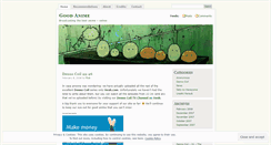 Desktop Screenshot of goodanime.wordpress.com