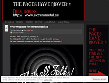 Tablet Screenshot of extremmetal.wordpress.com