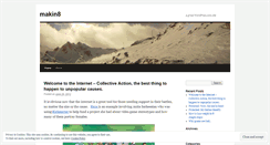 Desktop Screenshot of makin8.wordpress.com
