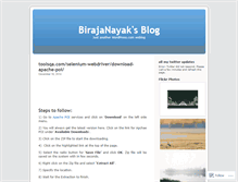 Tablet Screenshot of birajanayak.wordpress.com