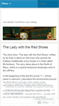 Mobile Screenshot of ladywiththeredshoes.wordpress.com