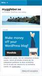 Mobile Screenshot of myggfeber.wordpress.com