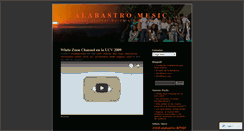 Desktop Screenshot of alabastromusic.wordpress.com