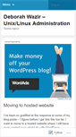 Mobile Screenshot of deborahwazir.wordpress.com