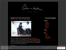 Tablet Screenshot of galeriesc.wordpress.com