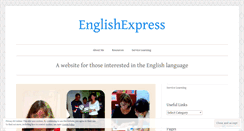 Desktop Screenshot of englishexpressdotorg.wordpress.com