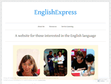 Tablet Screenshot of englishexpressdotorg.wordpress.com